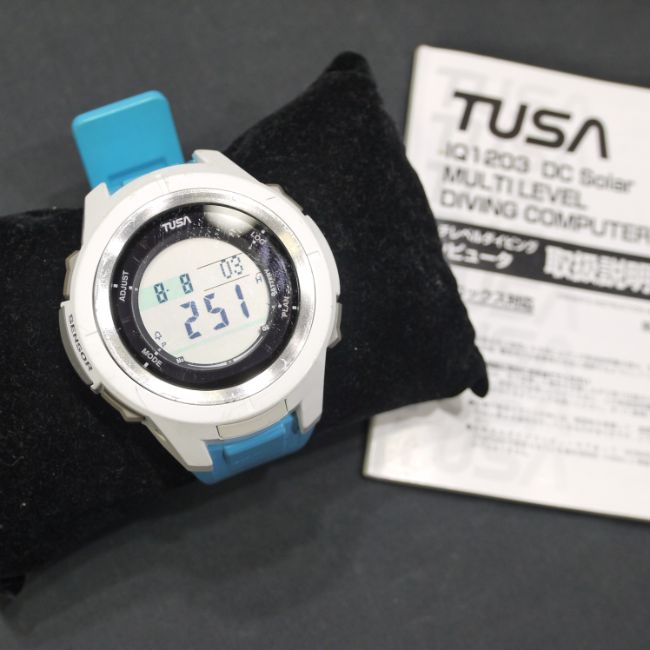 TUSA IQ1203 DCソーラー ホワイト/ブルー – スキューバプロショップ横浜